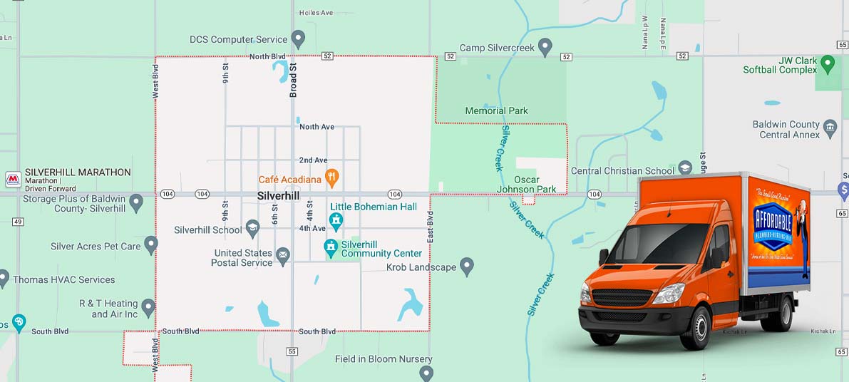 Service Areas - AFFORDABLE PLUMBING, HEATING & AIR