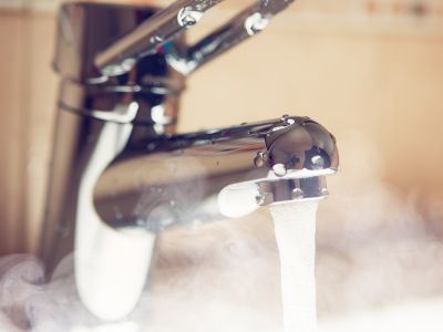 hot water 