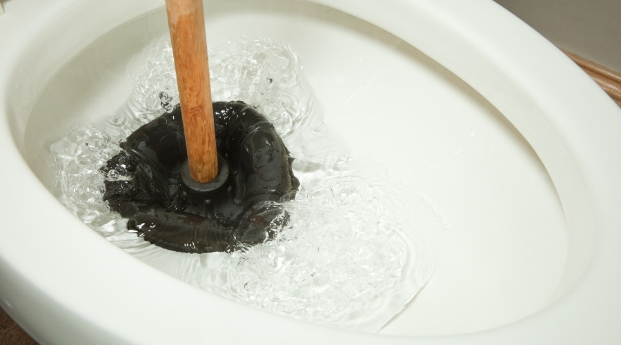 Plunger - Clogged Toilet